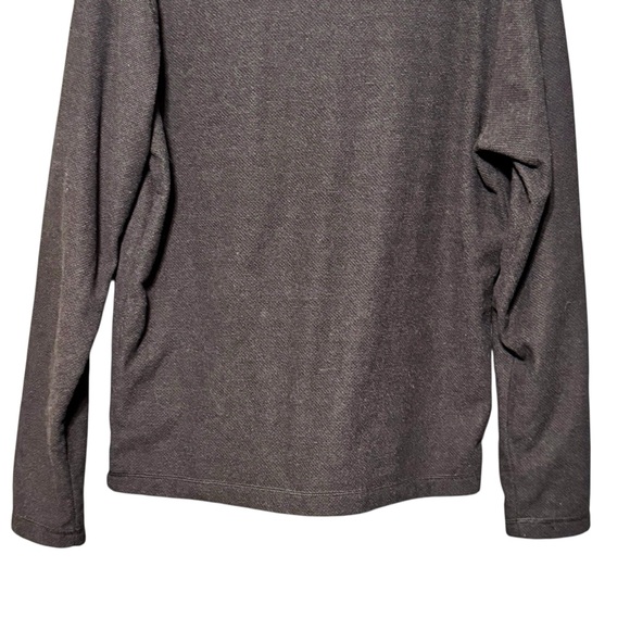 The North Face Men's Cap Rock 1/4 Zip Pullover Black Athleisure Sweatshirt - Picture 10 of 11